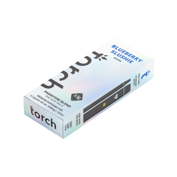 Torch Phantom Blueberry Slushie Blend Disp. Vape (Sativa) 3.5gr  Canably  Marketplace